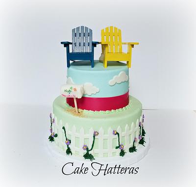 Up Wedding Cake - Cake by Donna Tokazowski- Cake Hatteras, Martinsburg WV