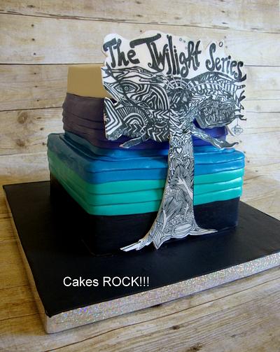 The Twilight Series  - Cake by Cakes ROCK!!!  