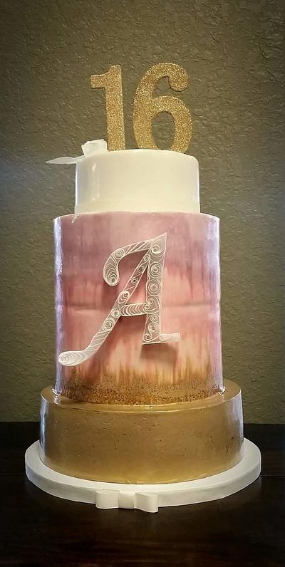 A Sweet 16  - Cake by Terri Coleman