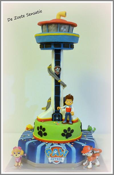 PawPatrol Lookout Tower - Cake by claudia
