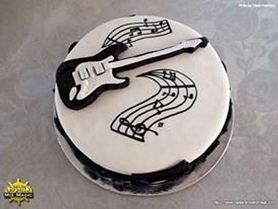 Guitar Topper Cake - Cake by Joy Lyn Sy Parohinog-Francisco