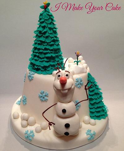 Olaf - Cake by Sonia Parente