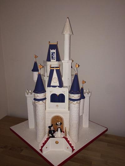Disney castle - Cake by Cakes For Precious Moments