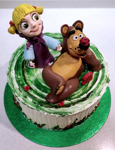 Masha and The Bear - Cake by Majka Maruška