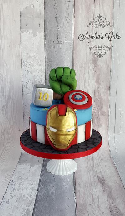 Avengers cake - Cake by Aurelia's Cake