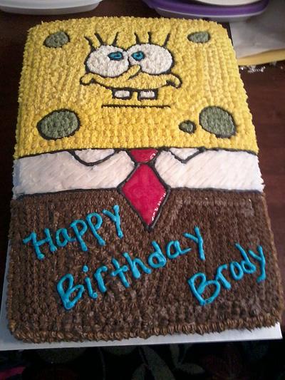 spongebob cake - Cake by Jenn Wagner 