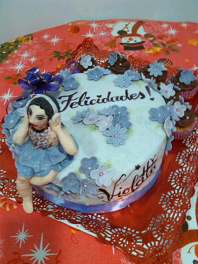 Violetta cake - Cake by Catalina Anghel azúcar'arte