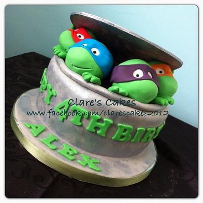TMNT Cake - Cake by Clare's Cakes - Leicester