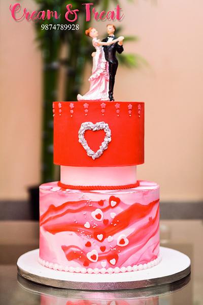 Valentine's cake - Cake by Joyeeta lahiri