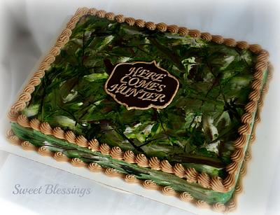 Camo Baby Shower - Cake by SweetBlessings