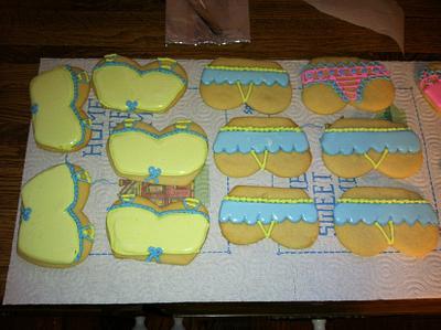 Personal shower cookies - Cake by kimma