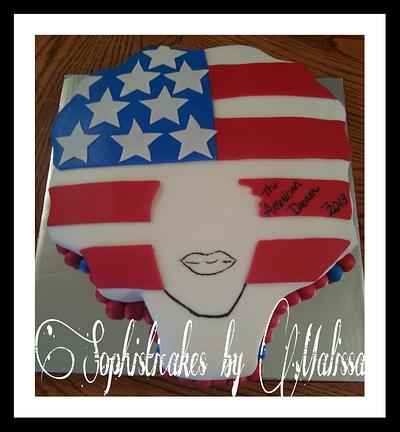 The American Dream - Cake by Sophisticakes by Malissa