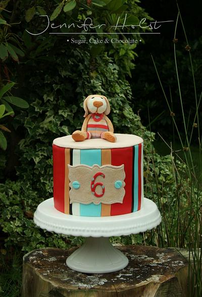 Stuffed animal birthday cake - Cake by Jennifer Holst • Sugar, Cake & Chocolate •