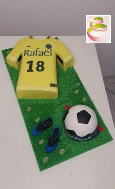 Soccer cake! - Cake by Ruth - Gatoandcake