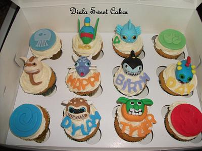 Sky landers cupcakes  - Cake by DialaSweetCakes