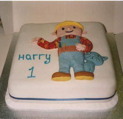 Bas relief Bob The Builder - Cake by Iced Images Cakes (Karen Ker)
