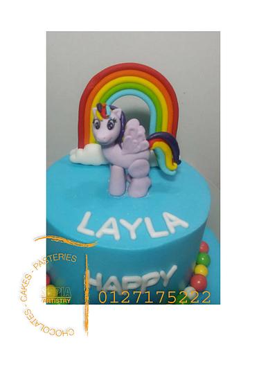 rainbow cakes - Cake by sepia chocolate