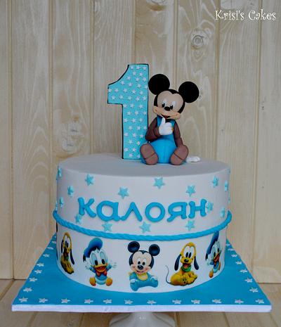Cake mickey mouse - Cake by KRISICAKES