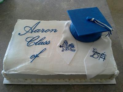 High School Grad - Cake by Stephanie 
