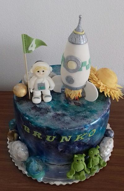 Space cake - Cake by Ellyys