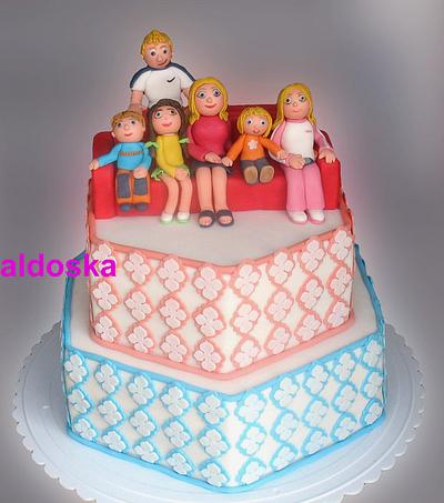 Six grandchildren - Cake by Alena
