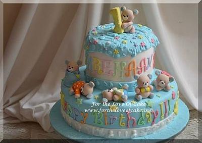 Lil Baby Teddies - Cake by FLOC