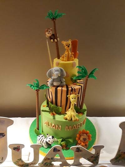 Jungle cake - Cake by Las Marianis