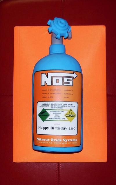 A Little Nitrous Oxide to Make you Happy! - Cake by Sweets By Monica