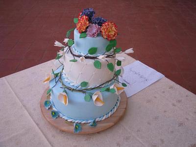 Floral cake - Cake by Valeria Antipatico