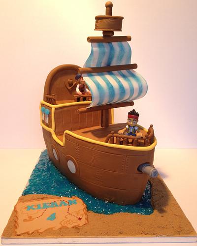 Jake and the Neverland Pirates - Cake by Broadie Bakes