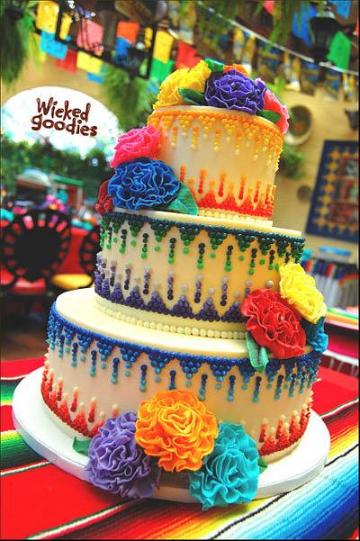 Mexican Wedding Cake  - Cake by Wicked Goodies