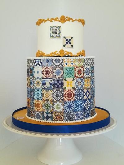portuguesetiles - Cake by Margarida Seabra 