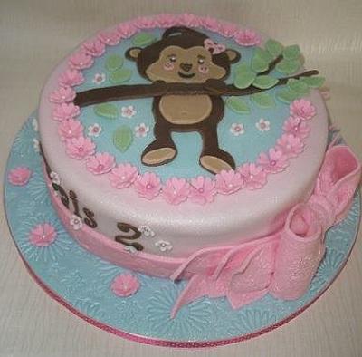 Cheeky Monkey - Cake by Mrsmac63