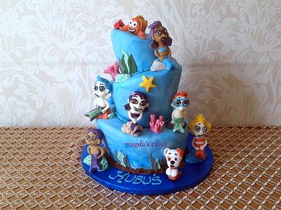 Bubble Guppies cake - Cake by Magda's Cakes (Magda Pietkiewicz)