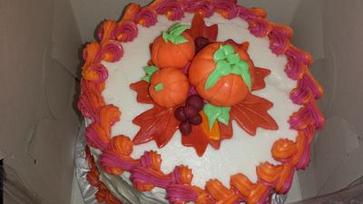 Thanksgiving Day! - Cake by Cakes by J