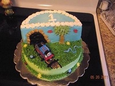 Thomas the train - Cake by Kim