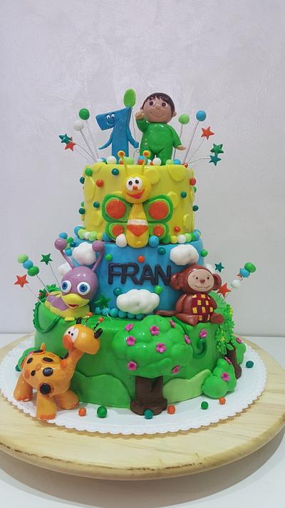 Charlie and his friends  - Cake by DajanaHu