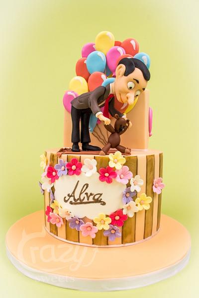 Mr Bean Birthday Cake - Cake by Crazy Sweets