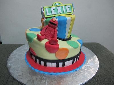 Elmo cake - Cake by tshirt22