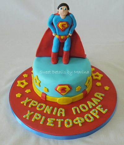 Superman cake - Cake by Marina Costa