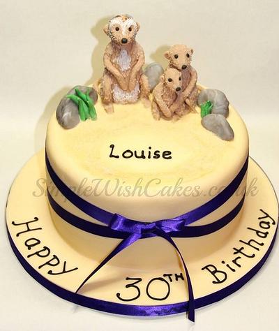 Meerkat - Cake by Stef and Carla (Simple Wish Cakes)