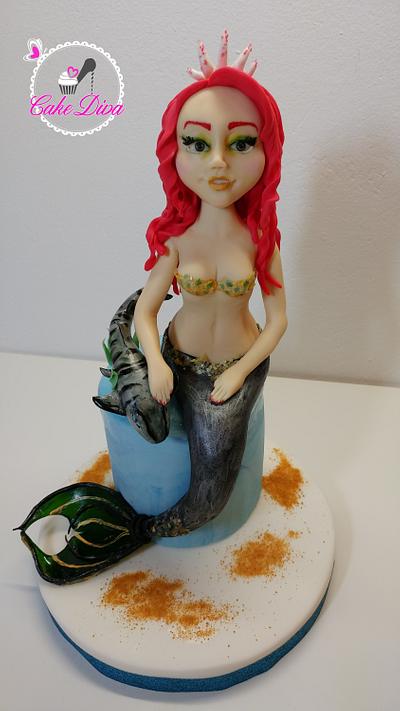 Mermaid  - Cake by Michelle Kupsa 
