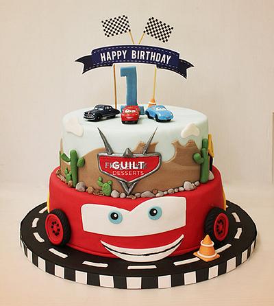 Cars Cake - Cake by Guilt Desserts