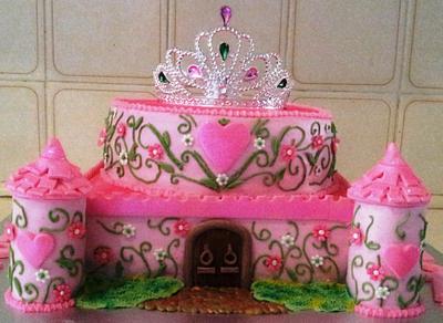 Fairy Princess Castle Cake - Cake by Renee Rahaman
