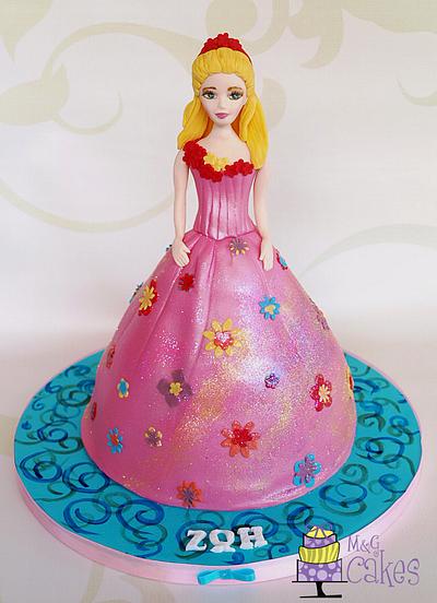 Princess Alexa - Cake by M&G Cakes