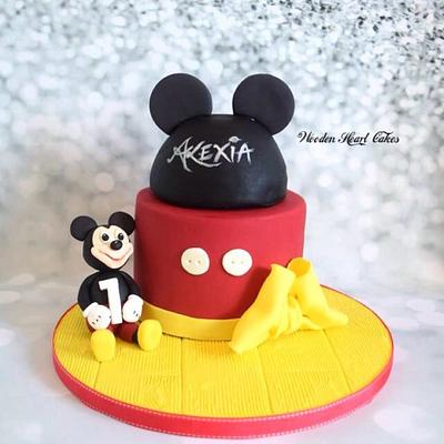 Mickey Mouse for Alexia - Cake by Wooden Heart Cakes