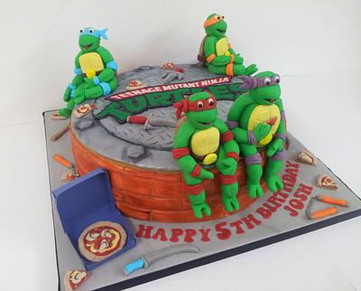 Ninja turtle cake - Cake by Sarah Poole
