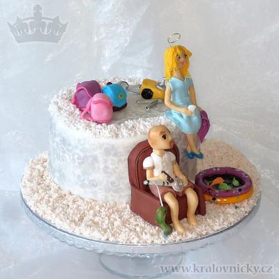 To 10 years from marriage - Cake by Eva Kralova