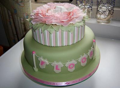 Baby shower - Cake by Ria123