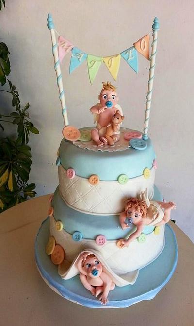 Cake Baptism  - Cake by Sabrina Di Clemente